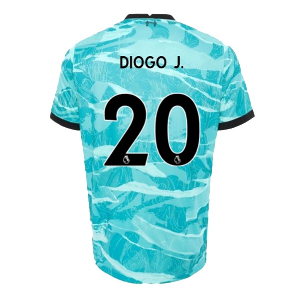 Maglia Liverpool NO.20 Diogo Jota Away 20/21 Blu